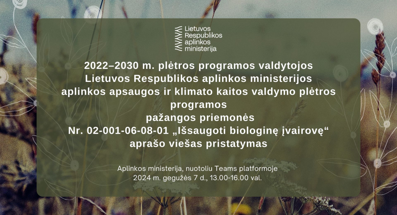 Aplinkos ministerijos maketas